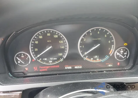 2012 BMW 750I xDrive из США, поврежденный, VIN WBAKC6C52CC396698